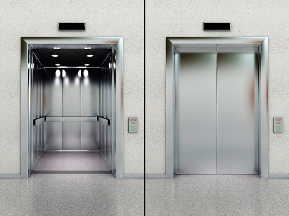 انواع درب آسانسور,بهترین درب آسانسور,درب آسانسور اتوماتیک